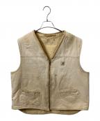 CarHarttカーハート）の古着「90s ベスト シェルパ」｜ベージュ