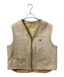 CarHartt（カーハート）の古着「90s ベスト シェルパ」｜ベージュ