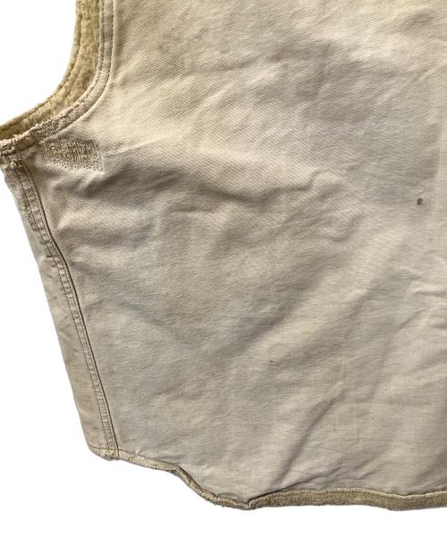 CarHartt（カーハート）CarHartt (カーハート) 90s ベスト シェルパ ベージュ サイズ:XXLの古着・服飾アイテム