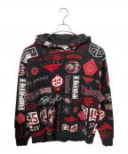 JORDANジョーダン）の古着「パーカー JORDAN ESS AOP」｜ブラック