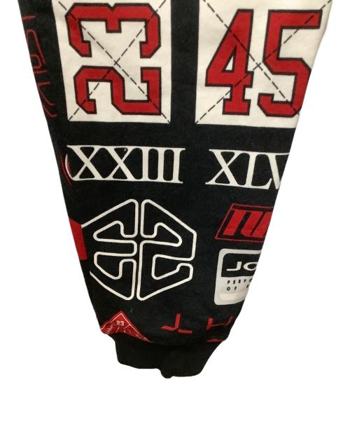 JORDAN（ジョーダン）JORDAN (ジョーダン) JORDAN BRAND M J ESS AOP FLC PANT BLACK/VARSITY RED ブラック サイズ:Mの古着・服飾アイテム