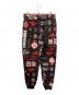 JORDAN（ジョーダン）の古着「JORDAN BRAND M J ESS AOP FLC PANT BLACK/VARSITY RED」｜ブラック