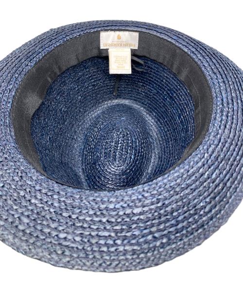 HELEN KAMINSKI（ヘレンカミンスキー）HELEN KAMINSKI (ヘレンカミンスキー) ラフィアハット ネイビーの古着・服飾アイテム