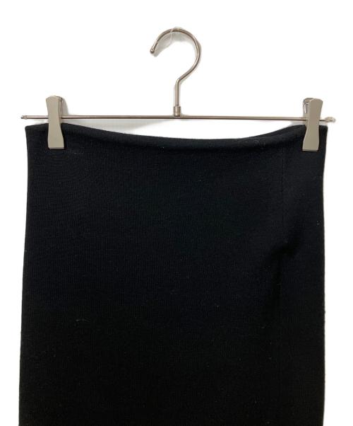 CHAOS（カオス）Chaos (カオス) レニーリバー ニット ロングスカート ブラック サイズ:freeの古着・服飾アイテム