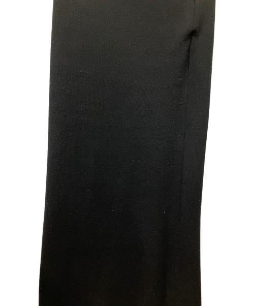 CHAOS（カオス）Chaos (カオス) レニーリバー ニット ロングスカート ブラック サイズ:freeの古着・服飾アイテム