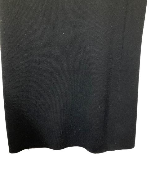 CHAOS（カオス）Chaos (カオス) レニーリバー ニット ロングスカート ブラック サイズ:freeの古着・服飾アイテム