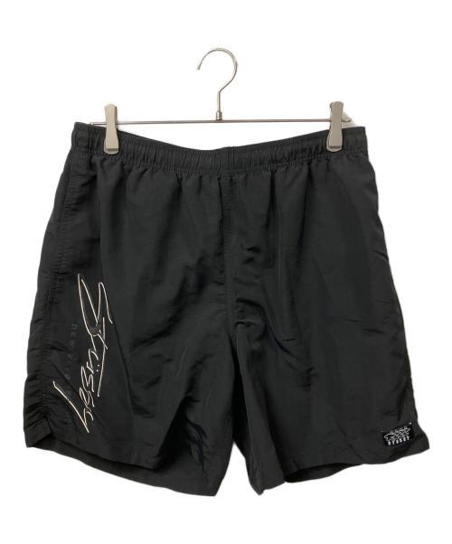 stussy（ステューシー）stussy (ステューシー) トランクショートパンツ ブラック サイズ:Lの古着・服飾アイテム