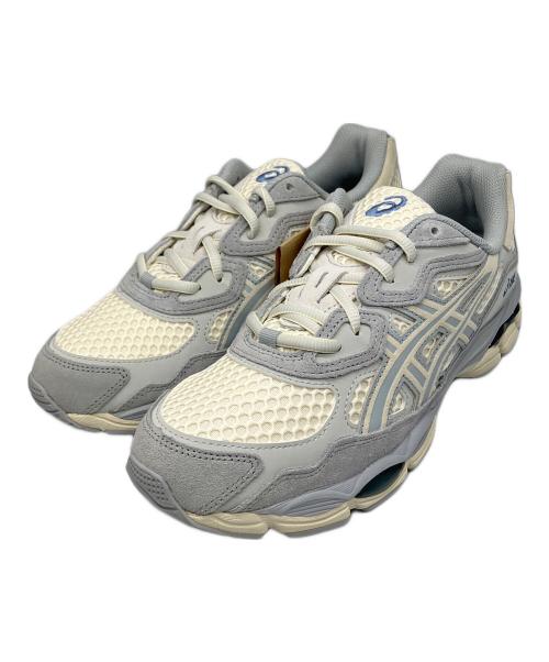 asics（アシックス）asics (アシックス) GEL-NYC グレー×アイボリー サイズ:26.5 未使用品の古着・服飾アイテム