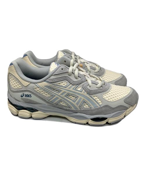 asics（アシックス）asics (アシックス) GEL-NYC グレー×アイボリー サイズ:26.5 未使用品の古着・服飾アイテム