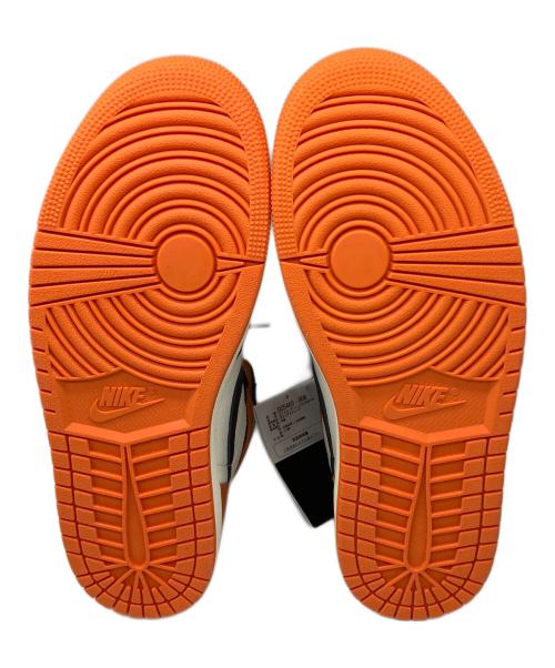 NIKE（ナイキ）NIKE (ナイキ) Air Jordan 1 Retro High OG オレンジ×ブラック サイズ:27 未使用品の古着・服飾アイテム