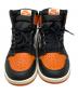 中古・古着 NIKE (ナイキ) Air Jordan 1 Retro High OG オレンジ×ブラック サイズ:27 未使用品：15000円
