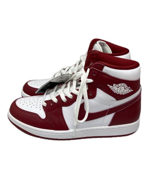 NIKE（ナイキ）NIKE (ナイキ) Air Jordan 1 Retro High OG レッド×ホワイト サイズ:27 未使用品の古着・服飾アイテム