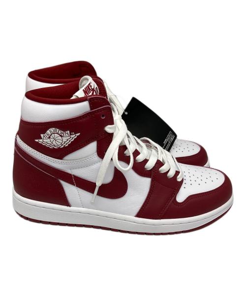 NIKE（ナイキ）NIKE (ナイキ) Air Jordan 1 Retro High OG レッド×ホワイト サイズ:27 未使用品の古着・服飾アイテム