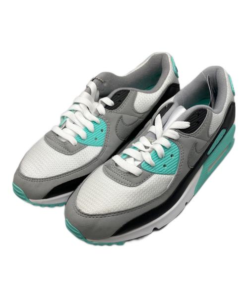 NIKE（ナイキ）NIKE (ナイキ) AIR MAX 90 グレー×ミントグリーン サイズ:26.5 未使用品の古着・服飾アイテム