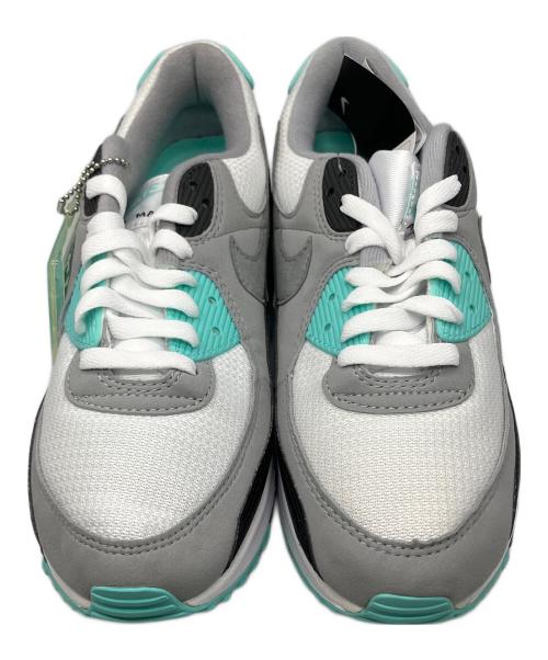 NIKE（ナイキ）NIKE (ナイキ) AIR MAX 90 グレー×ミントグリーン サイズ:26.5 未使用品の古着・服飾アイテム