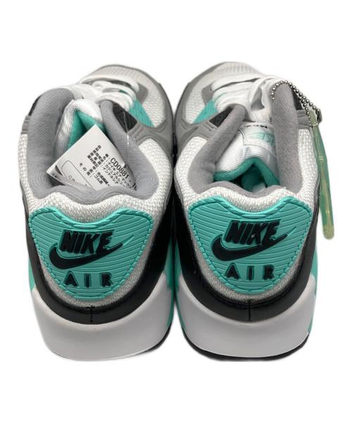 NIKE（ナイキ）NIKE (ナイキ) AIR MAX 90 グレー×ミントグリーン サイズ:26.5 未使用品の古着・服飾アイテム