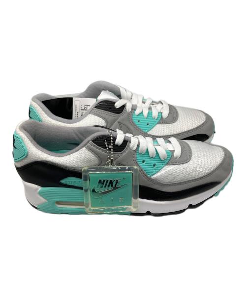 NIKE（ナイキ）NIKE (ナイキ) AIR MAX 90 グレー×ミントグリーン サイズ:26.5 未使用品の古着・服飾アイテム
