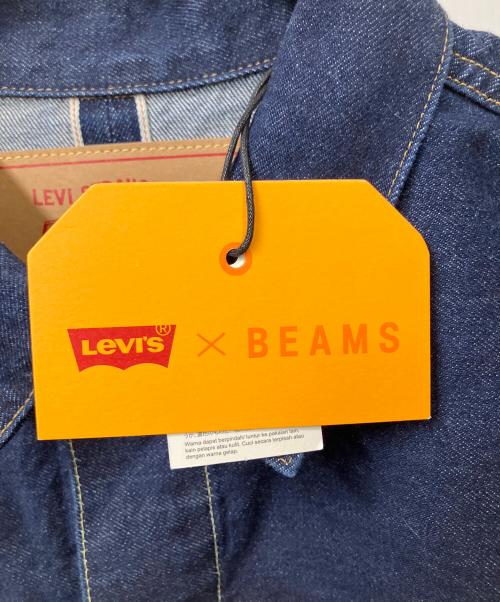 LEVI'S（リーバイス）LEVI'S (リーバイス) BEAMS (ビームス) SUPER WIDE TRUCKER JACKET インディゴ サイズ:ｓ 未使用品の古着・服飾アイテム