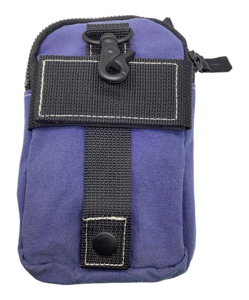 PORTER（ポーター）PORTER (ポーター) stussy (ステューシー) ネックポーチ ネイビー×ブラック ネイビー×ブラックの古着・服飾アイテム