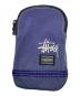 PORTER (ポーター) stussy (ステューシー) ネックポーチ ネイビー×ブラック ネイビー×ブラック：10000円