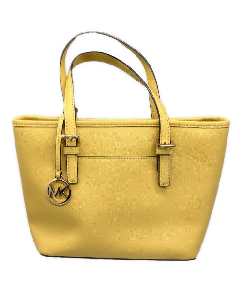 MICHAEL KORS（マイケル・コース）MICHAEL KORS (マイケル・コース) 2WAYバッグ イエロー イエローの古着・服飾アイテム