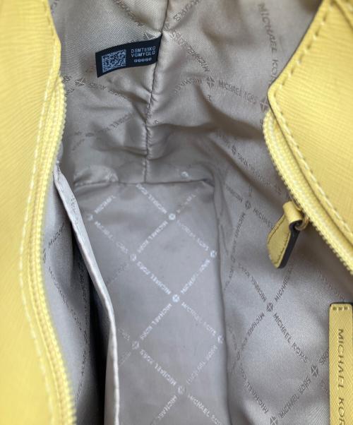 MICHAEL KORS（マイケル・コース）MICHAEL KORS (マイケル・コース) 2WAYバッグ イエロー イエローの古着・服飾アイテム