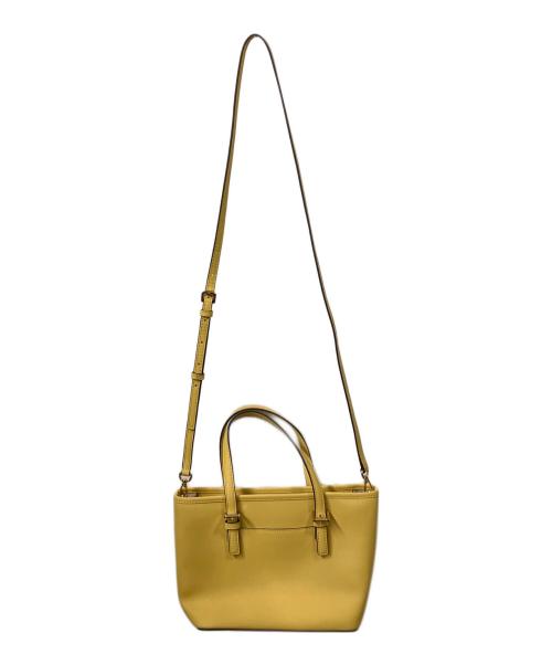 MICHAEL KORS（マイケル・コース）MICHAEL KORS (マイケル・コース) 2WAYバッグ イエロー イエローの古着・服飾アイテム