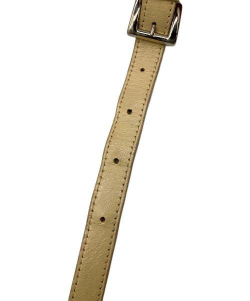 BURBERRY BLUE LABEL（バーバリー ブルー レーベル）BURBERRY BLUE LABEL (バーバリー ブルー レーベル) チェックショルダーバッグ グレー×ベージュ グレー×ベージュの古着・服飾アイテム