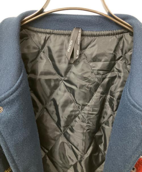 JACKROSE（ジャックローズ）JACKROSE (ジャックローズ) スタジャン ネイビー×ホワイト サイズ:Lの古着・服飾アイテム