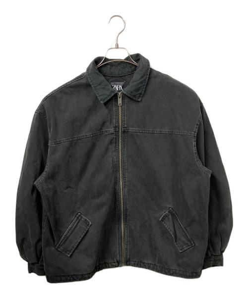 ZARA（ザラ）ZARA (ザラ) カバーオール ブラック ブラック サイズ:Ｍの古着・服飾アイテム