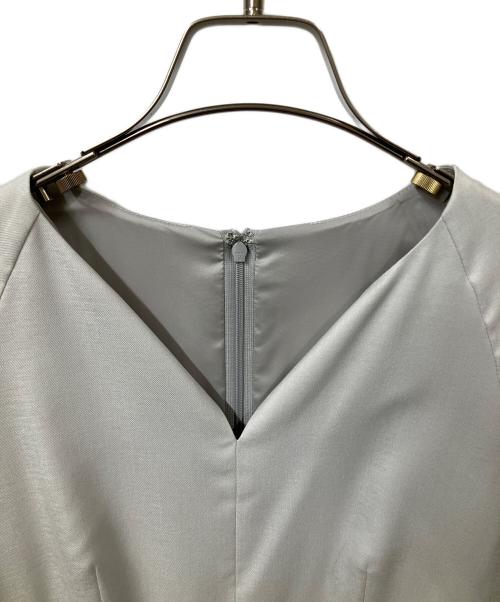 ANAYI（アナイ）ANAYI (アナイ) ボリュームスリーブワンピース グレー サイズ:38の古着・服飾アイテム