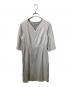 ANAYI（アナイ）の古着「ボリュームスリーブワンピース」｜グレー