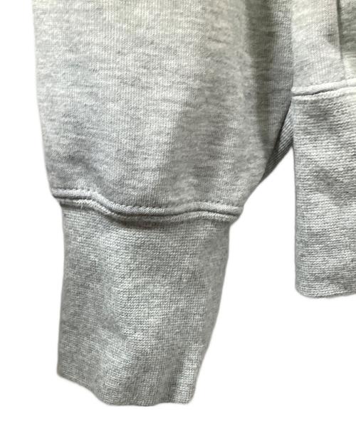 NIKE（ナイキ）NIKE (ナイキ) ビッグスウッシュロゴフーディ グレー サイズ:XLの古着・服飾アイテム