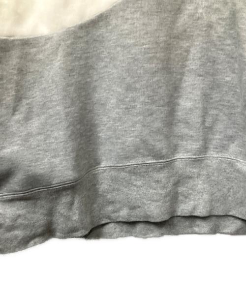 NIKE（ナイキ）NIKE (ナイキ) ビッグスウッシュロゴフーディ グレー サイズ:XLの古着・服飾アイテム