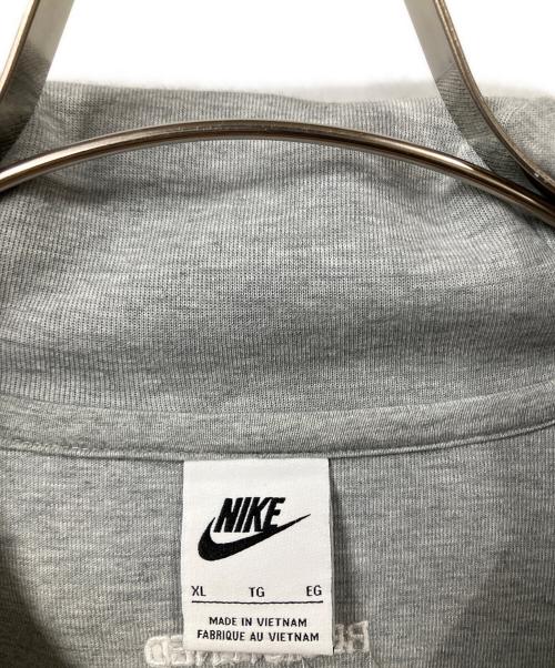 NIKE（ナイキ）NIKE (ナイキ) ビッグスウッシュロゴフーディ グレー サイズ:XLの古着・服飾アイテム