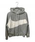 NIKE（ナイキ）の古着「ビッグスウッシュロゴフーディ」｜グレー