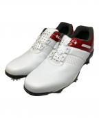 FOOT-JOYフットジョイ）の古着「DRYJOY SP」｜ホワイト×レッド