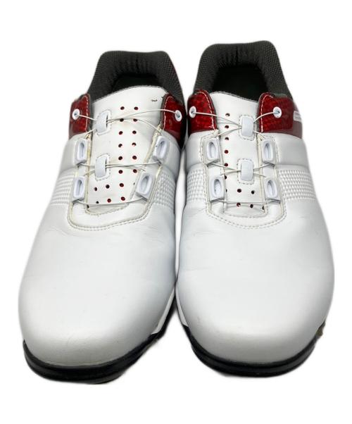 FOOT-JOY（フットジョイ）Foot-Joy (フットジョイ) DRYJOY SP ホワイト×レッド サイズ:27.5の古着・服飾アイテム