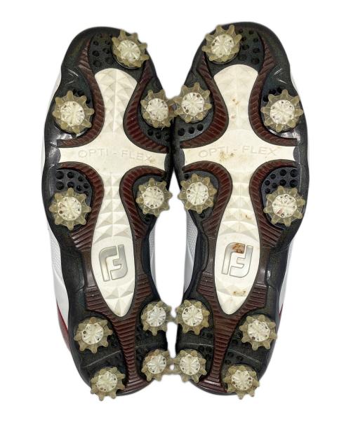 FOOT-JOY（フットジョイ）Foot-Joy (フットジョイ) DRYJOY SP ホワイト×レッド サイズ:27.5の古着・服飾アイテム