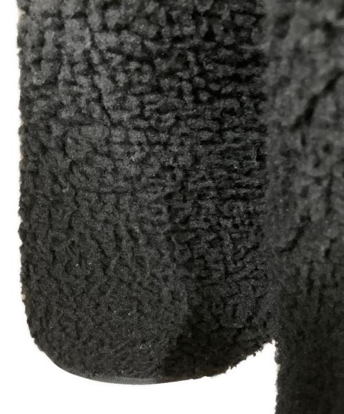 MICHAEL KORS（マイケル・コース）MICHAEL KORS (マイケル・コース) Faux Shearling Blend Zip-Up Hoodie ブラック サイズ:Lの古着・服飾アイテム