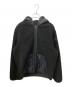 MICHAEL KORS（マイケル・コース）の古着「Faux Shearling Blend Zip-Up Hoodie」｜ブラック
