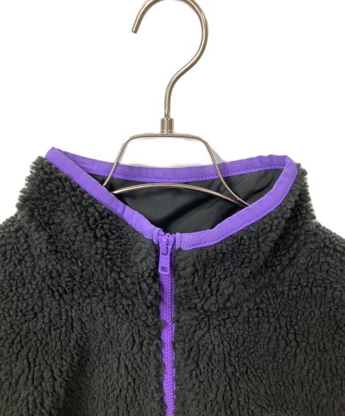 NIKE（ナイキ）NIKE (ナイキ) ウィンター アノラック ハーフジップ L/S トップ ブラック×パープル サイズ:Mの古着・服飾アイテム