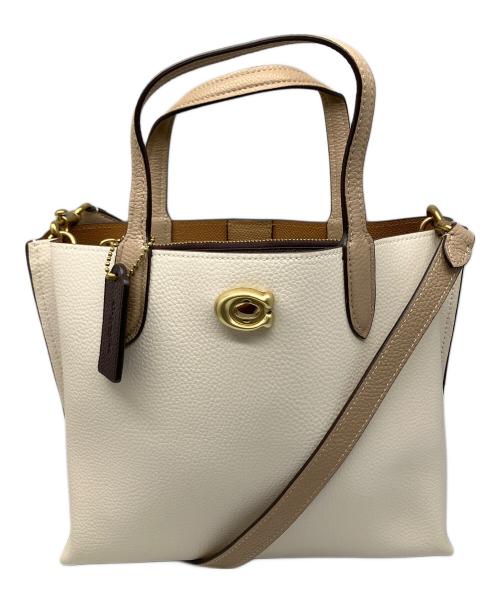 COACH（コーチ）COACH (コーチ) 2WAYバッグ ベージュの古着・服飾アイテム