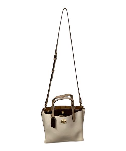 COACH（コーチ）COACH (コーチ) 2WAYバッグ ベージュの古着・服飾アイテム