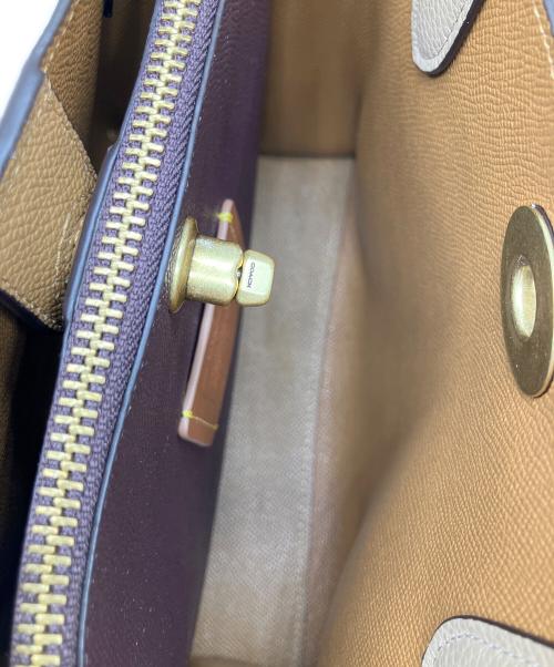 COACH（コーチ）COACH (コーチ) 2WAYバッグ ベージュの古着・服飾アイテム