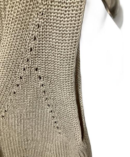 SLOBE IENA（スローブ イエナ）SLOBE IENA (スローブ イエナ) ニットジレ ベージュ サイズ:FREEの古着・服飾アイテム