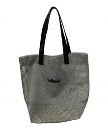 LUDLOW（ラドロー）の古着「ロゴメッシュバッグ  グレー」｜グレー