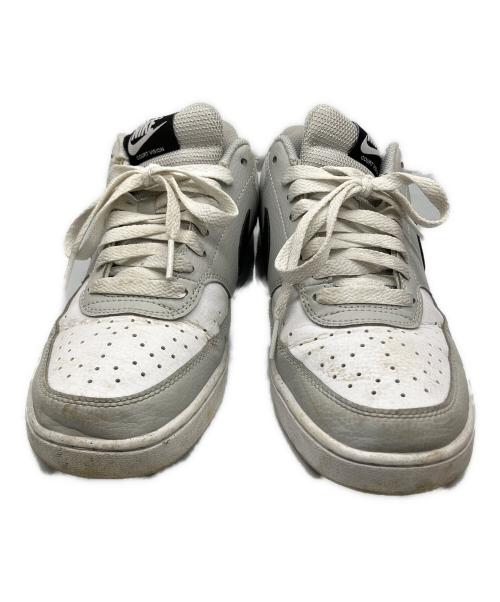 NIKE（ナイキ）NIKE (ナイキ) Court Vision Low グレー×ホワイト サイズ:25の古着・服飾アイテム
