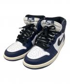 NIKEナイキ）の古着「Nike Air Jordan 1 Retro High OG」｜ネイビー