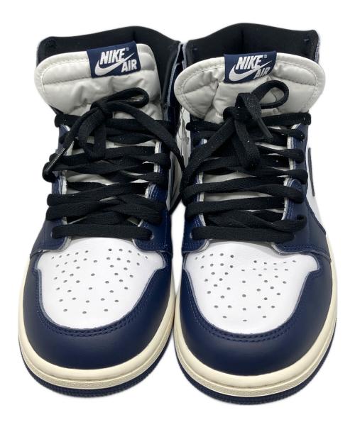 NIKE（ナイキ）NIKE (ナイキ) Nike Air Jordan 1 Retro High OG ネイビー サイズ: 27 未使用品の古着・服飾アイテム